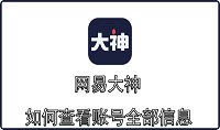 网易大神如何查看账号全部信息