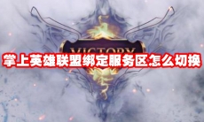 掌上英雄联盟绑定服务区怎么切换